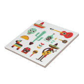 mexican mariachi tegeltje (Zijkant)