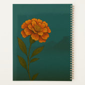 Mexican Marigold Journal: Nature-Inspired Notebook Planner (Achterkant)