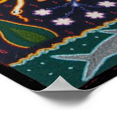 Mexican Mayan Aztec Goddess Ethnic Tribal Art Boho Poster (Hoek)