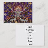 Mexican Mayan Aztec Goddess Ethnic Tribal Art Boho Visitekaartje (Voorkant / Achterkant)