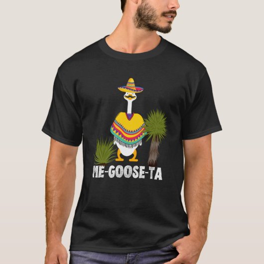 Mexican ME GOOSE TA Me Gusta pun T-shirt (Voorkant)