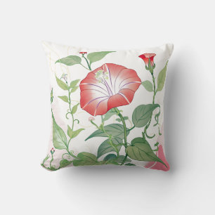 Mexican Morning Glory Square Pillow Kussen