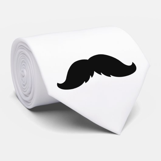 Mexican Mustache Stropdas (Opgerold)