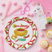 Mexican Nacho Ordinary Food Papieren Bordje (Feest)