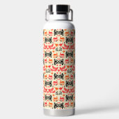 Mexican Otomi Home Decor Waterfles (Achterkant)