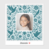 Mexican Otomí Tenango Talavera with Photo Sticker (Vel)