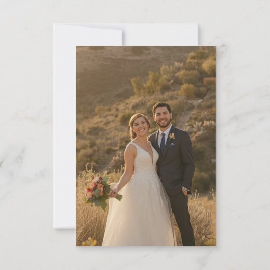 Mexican Papel Picado Wedding RSVP Card (Achterkant)