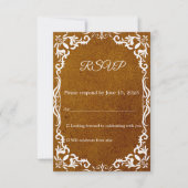Mexican Papel Picado Wedding RSVP Card Kaartje (Voorkant)