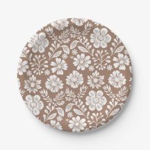 Mexican Pattern Baby shower Terracotta