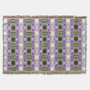 Mexican Petunias en Latticework Deken