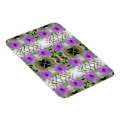Mexican Petunias en Latticework Magneet (Rechterzijde)