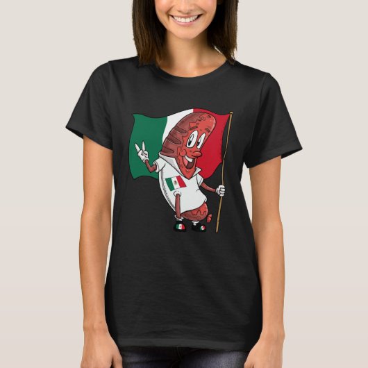 Mexican Pork Roasting Sausage T-shirt (Voorkant)