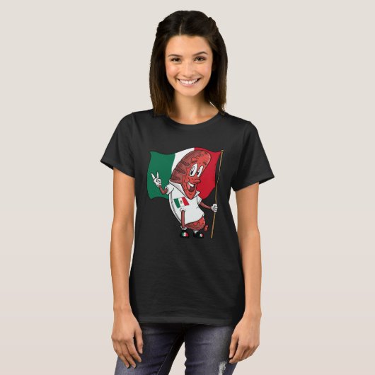 Mexican Pork Roasting Sausage T-shirt (Voorkant volledig)