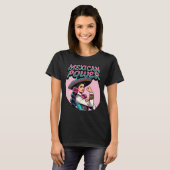 Mexican Power Strong Mariachi Woman Shirt (Voorkant volledig)