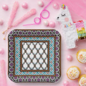 Mexican Pride 2 Design Papieren Bordje (Feest)