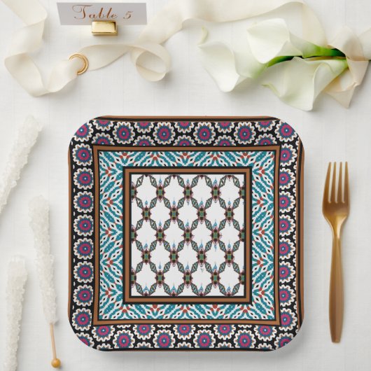 Mexican Pride 2 Design Papieren Bordje (Huwelijk)