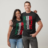 Mexican Pride 4 Life Mexico Flag T-shirt (Unisex)