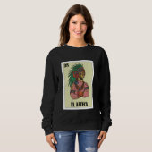 Mexican Pride Aztec Warrior Design - El Azteca Trui (Voorkant volledig)