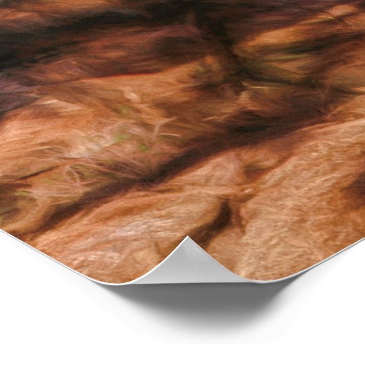 MEXICAN RED WOLF DESERT TREK POSTER (Hoek)