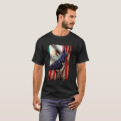 Mexican Roots American Mexican Flag Mexico Is Call T-shirt (Voorkant volledig)