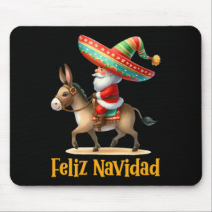 Mexican Santa Riding Donkey Christmas Navidad Mexi Muismat