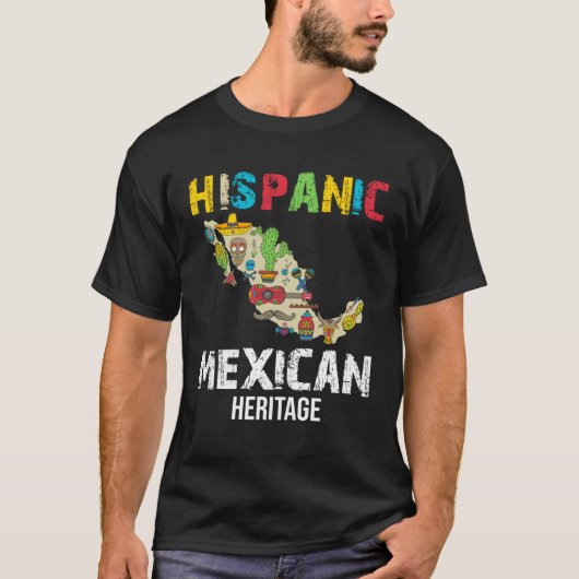 Mexican Saying Slogan Hispanic Mexican Heritage T-shirt (Voorkant)