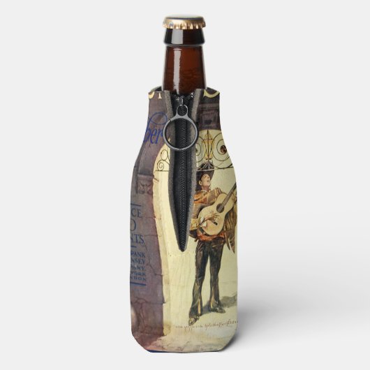 "Mexican Senorita" Flesjeskoeler (Fles Achterkant)