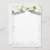 Mexican Silver Charro Boys Baptism and Birthday Kaart (Achterkant)