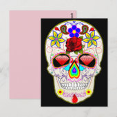 mexican skull briefkaart (Voorkant / Achterkant)