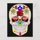 mexican skull briefkaart (Voorkant)
