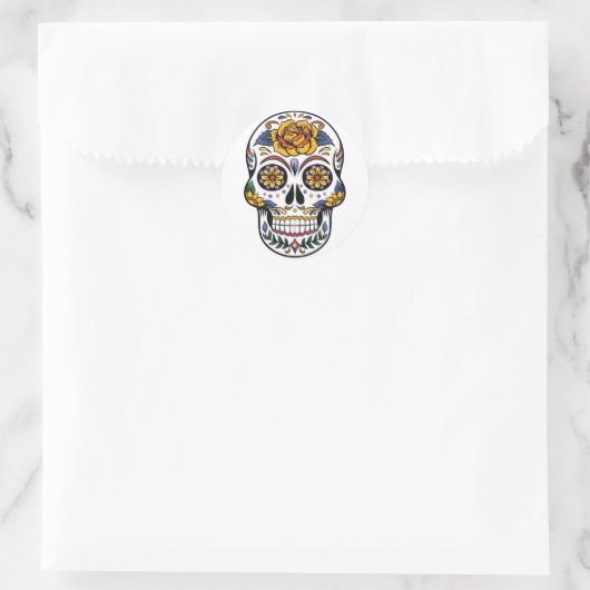 Mexican Skull Sticker (Tas)