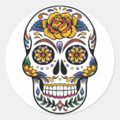 Mexican Skull Sticker (Voorkant)