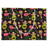 Mexican Spicy Fiesta Gift Bag Groot Cadeauzakje (Achterkant)
