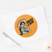 MexiCAN-Stickers Ronde Sticker (Envelop)