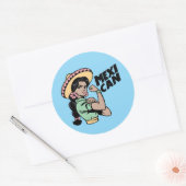 MexiCAN-Stickers Ronde Sticker (Envelop)