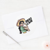 MexiCAN-Stickers Ronde Sticker (Envelop)