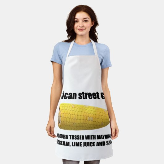 Mexican Street Corn Schort, Medium Schort (Gedragen)