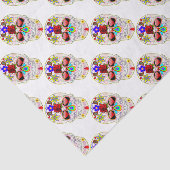 MEXICAN SUIKER SKULL TISSUEPAPIER (Detail)