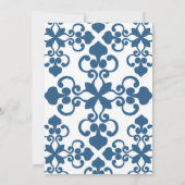 Mexican Talavera Bridal Shower Kaart (Achterkant)