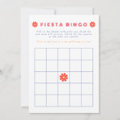 Mexican Talavera Floral Fiesta Vrijgezellenfeest Kaart (Achterkant)