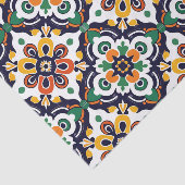 Mexican Talavera Pattern Tissuepapier (Detail)