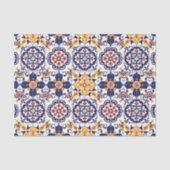 Mexican Talavera Pattern Tissuepapier (Voorkant)