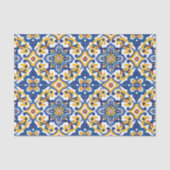 Mexican Talavera Pattern Tissuepapier (Voorkant)