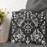 Mexican Talavera Pottery Tegel Zwart Wit Kussen<br><div class="desc">Dit ontwerp kan worden gepersonaliseerd door de Edit optie van het Ontwerp te kiezen. Je kunt ook overdragen naar andere objecten. Neem contact met me op via colorflowcreations@gmail.com of gebruik de chatoptie bovenaan de pagina als u dit ontwerp op een ander product wilt plaatsen of hulp nodig hebt bij dit...</div>