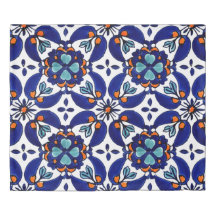 Mexican Talavera Terracotta Tegel Design No. 1