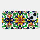 Mexican Talavera Terracotta Tegel Design No. 6 Case-Mate iPhone Case (Achterkant (horizontaal))