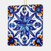 Mexican Talavera Terracotta Tegel Design No. 8 Keramisch Ornament (Links)