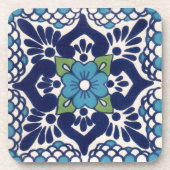 Mexican Talavera Tile Bier Onderzetter (Voorkant)