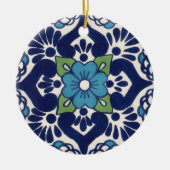 Mexican Talavera Tile Keramisch Ornament (Voorkant)