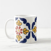 Mexican Talavera Tile Koffiemok (Links)